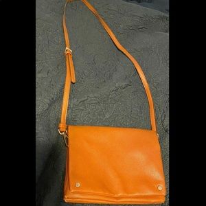 Street Level Brown Faux Leather Crossbody